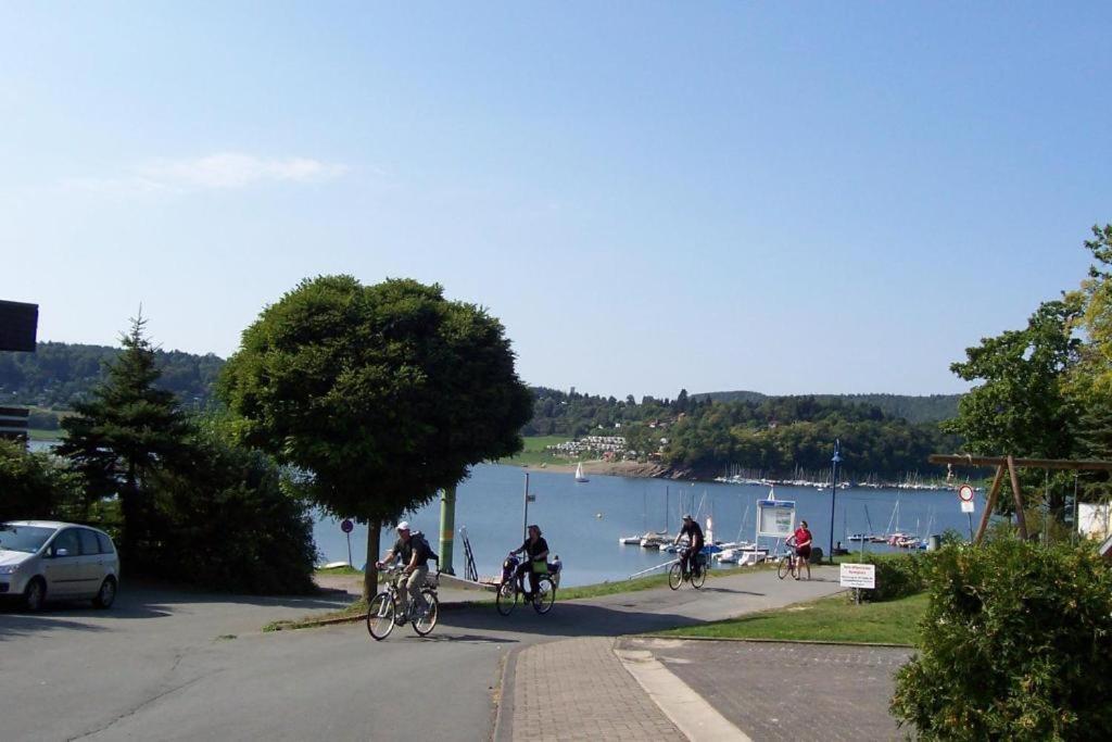 Gemutliche 93M2Fewo Mit 2 Schlafzimmern Und Seitlichem Seeblick Vom Balkon Scheid  Экстерьер фото